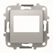 2CLA856800A1401 Накладка для механизма цифрового FM-радио арт.9368 и/или механизма (блока) ДУ арт.9368.2, серия SKY, цвет нержавеющая сталь