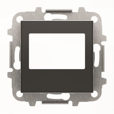 2CLA856800A1501 Накладка для механизма цифрового FM-радио арт.9368 и/или механизма (блока) ДУ арт.9368.2, серия SKY, цвет чёрный барх.