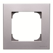 2CLA857100A1301 Рамка 1-постовая, серия SKY, цвет серебристый алюминий