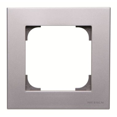 2CLA857100A1301 Рамка 1-постовая, серия SKY, цвет серебристый алюминий