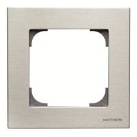 2CLA857100A1401 Рамка 1-постовая, серия SKY, цвет нержавеющая сталь