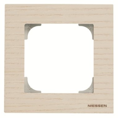 2CLA857100A2001 Рамка 1-постовая, серия SKY, цвет дерево белый ясень