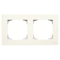 2CLA857200A1101 Рамка 2-постовая, серия SKY, цвет альпийский белый
