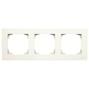 2CLA857300A1101 Рамка 3-постовая, серия SKY, цвет альпийский белый