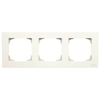 2CLA857310A1101 Рамка 3-постовая, базовая, серия SKY, цвет альпийский белый