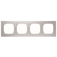 2CLA857400A1301 Рамка 4-постовая, серия SKY, цвет серебристый алюминий