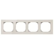 2CLA857400A3001 Рамка 4-постовая, серия SKY, цвет стекло белое
