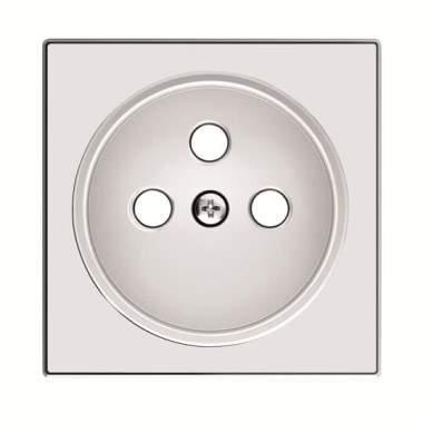 2CLA858700A1101 Накладка розетки 8187,SKY,ал.белый