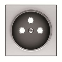 2CLA858700A1401 Накладка розетки 8187,SKY,нерж.сталь