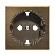 2CLA858800A1201 Накладка для розетки SCHUKO, серия SKY, цвет античная латунь