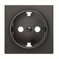 2CLA858800A1501 Накладка для розетки SCHUKO, серия SKY, цвет чёрный бархат