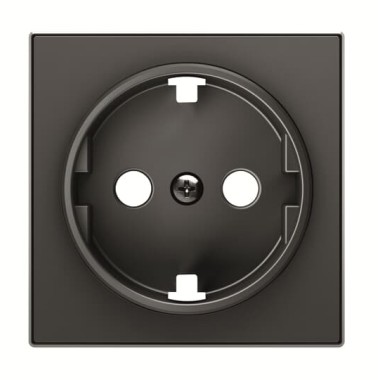 2CLA858800A1501 Накладка для розетки SCHUKO, серия SKY, цвет чёрный бархат