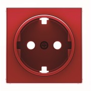 2CLA858800A7001 Накладка для розетки SCHUKO, серия SKY, цвет красный