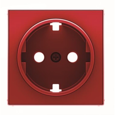 2CLA858800A7001 Накладка для розетки SCHUKO, серия SKY, цвет красный