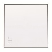 2CLA858810A1101 Накладка розетки с крыш.,SKY,ал.белый Накладка розетки с крыш.,SKY,ал.белый