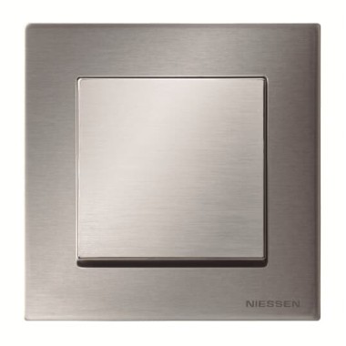 2CLA860000A1401 Заглушка с суппортом, серия SKY Moon, кольцо хром