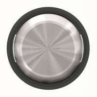 2CLA860100A1501 Клавиша для 1-клавишных выключателей/переключателей/кнопок, серия SKY Moon, кольцо чёрное стекло