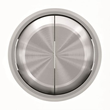 2CLA861100A1401 Клавиша для 2-клавишных выключателей/переключателей/кнопок, серия SKY Moon, кольцо хром