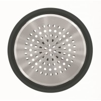 2CLA862900A1501 Накладка для механизма зуммера 8119, звонка 8124 и громкоговорителя 9329, серия SKY Moon, кольцо чёрное стекло