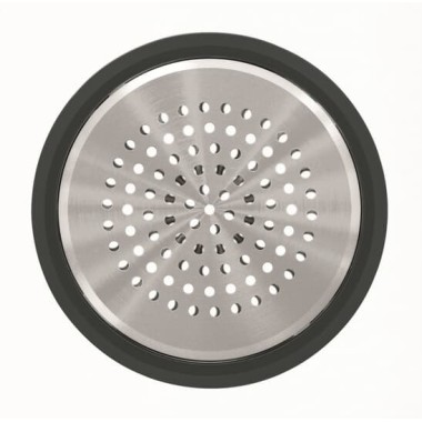 2CLA862900A1501 Накладка для механизма зуммера 8119, звонка 8124 и громкоговорителя 9329, серия SKY Moon, кольцо чёрное стекло