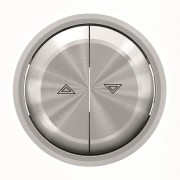 2CLA864400A1401 Клавиша для механизма выключателя жалюзи 8144 и 8144.1, серия SKY Moon, кольцо хром