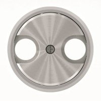 2CLA865000A1401 Накладка для TV-R розетки, серия SKY Moon, кольцо хром