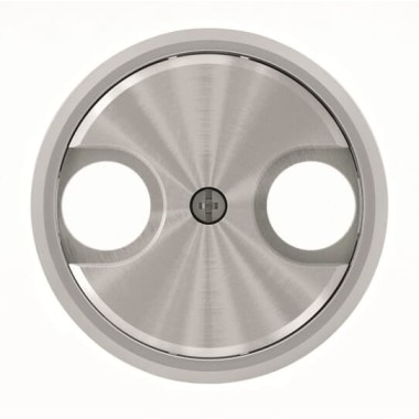 2CLA865000A1401 Накладка для TV-R розетки, серия SKY Moon, кольцо хром