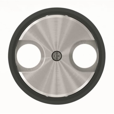 2CLA865000A1501 Накладка для TV-R розетки, серия SKY Moon, кольцо чёрное стекло