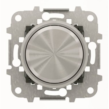 2CLA866090A1401 Механизм электронного поворотного светорегулятора для люминесцентных ламп 700 Вт, 0/1-10 В, 50 мА, серия SKY Moon, кольцо хром