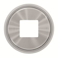 2CLA868500A1401 Накладка для механизмов зарядного устройства USB, арт.8185, серия SKY Moon, кольцо хром