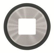 2CLA868500A1501 Накладка для механизмов зарядного устройства USB, арт.8185, серия SKY Moon, кольцо чёрное стекло
