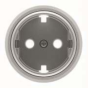 2CLA868890A1401 Накладка для розетки SCHUKO с плоской поверхностью, серия SKY Moon, кольцо хром