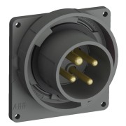 2CMA101261R1000 Вилка с прямым фланцем Easy&Safe 316EBU1W,16A,3P+E,IP67,1ч