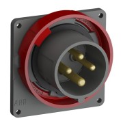 2CMA101264R1000 Вилка с прямым фланцем Easy&Safe 316EBU6W,16A,3P+E,IP67,6ч
