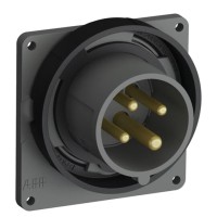 2CMA101265R1000 Вилка с прямым фланцем Easy&Safe 316EBU7W,16A,3P+E,IP67,7ч