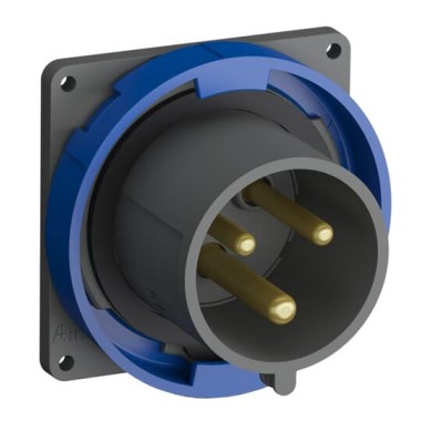 2CMA101275R1000 Вилка с прямым фланцем Easy&Safe 232EBU6W,32A,2P+E,IP67,6ч