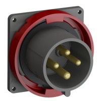 2CMA101279R1000 Вилка с прямым фланцем Easy&Safe 332EBU6W,32A,3P+E,IP67,6ч