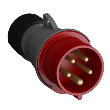 2CMA101995R1000 Вилка кабельная Easy&Safe 432EP6,32А,3P+N+E,IP44,6ч