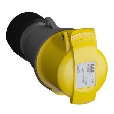 2CMA102010R1000 Розетка кабельная Easy&Safe 316EC4,16А,3P+E,IP44,4ч