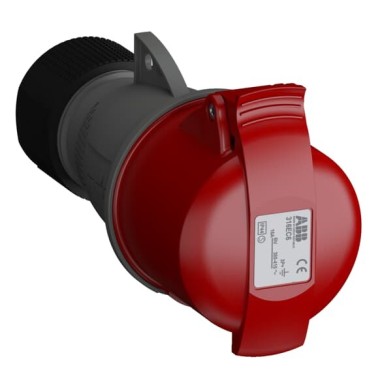 2CMA102012R1000 Розетка кабельная Easy&Safe 316EC6,16А,3P+E,IP44,6ч