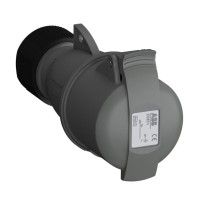 2CMA102027R1000 Розетка кабельная Easy&Safe 232EC1,32А,2P+E,IP44,1ч