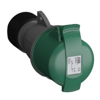2CMA102028R1000 Розетка кабельная Easy&Safe 232EC2,32А,2P+E,IP44,2ч