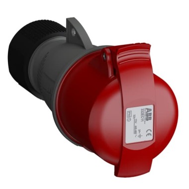 2CMA102044R1000 Розетка кабельная Easy&Safe 332EC11,32А,3P+E,IP44,11ч