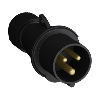 2CMA103579R1000 Вилка кабельная Easy&Safe 216EP6B,16А,2P+E,IP44,6ч,черн