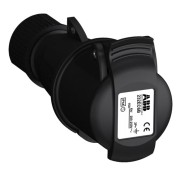 2CMA103580R1000 Розетка кабельная Easy&Safe 232EC6B,32А,2P+E,IP44,6ч,черн