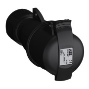 2CMA103587R1000 Розетка кабельная Easy&Safe 332EC9B,32А,3P+E,IP44,9ч,черн
