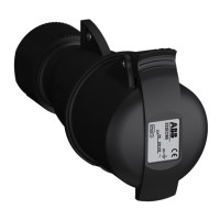 2CMA103587R1000 Розетка кабельная Easy&Safe 332EC9B,32А,3P+E,IP44,9ч,черн