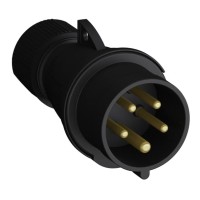 2CMA103593R1000 Вилка кабельная Easy&Safe 432EP6B,32А,3P+N+E,IP44,6ч,черн