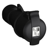 2CMA103595R1000 Розетка кабельная Easy&Safe 416EC9B,16А,3P+N+E,IP44,9ч,черн