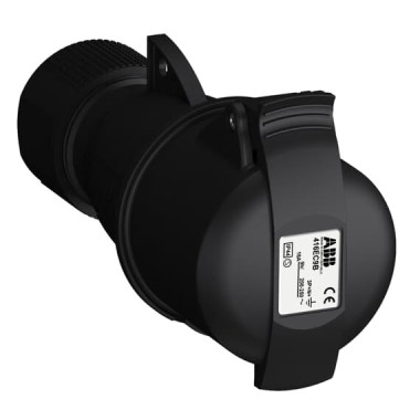 2CMA103595R1000 Розетка кабельная Easy&Safe 416EC9B,16А,3P+N+E,IP44,9ч,черн